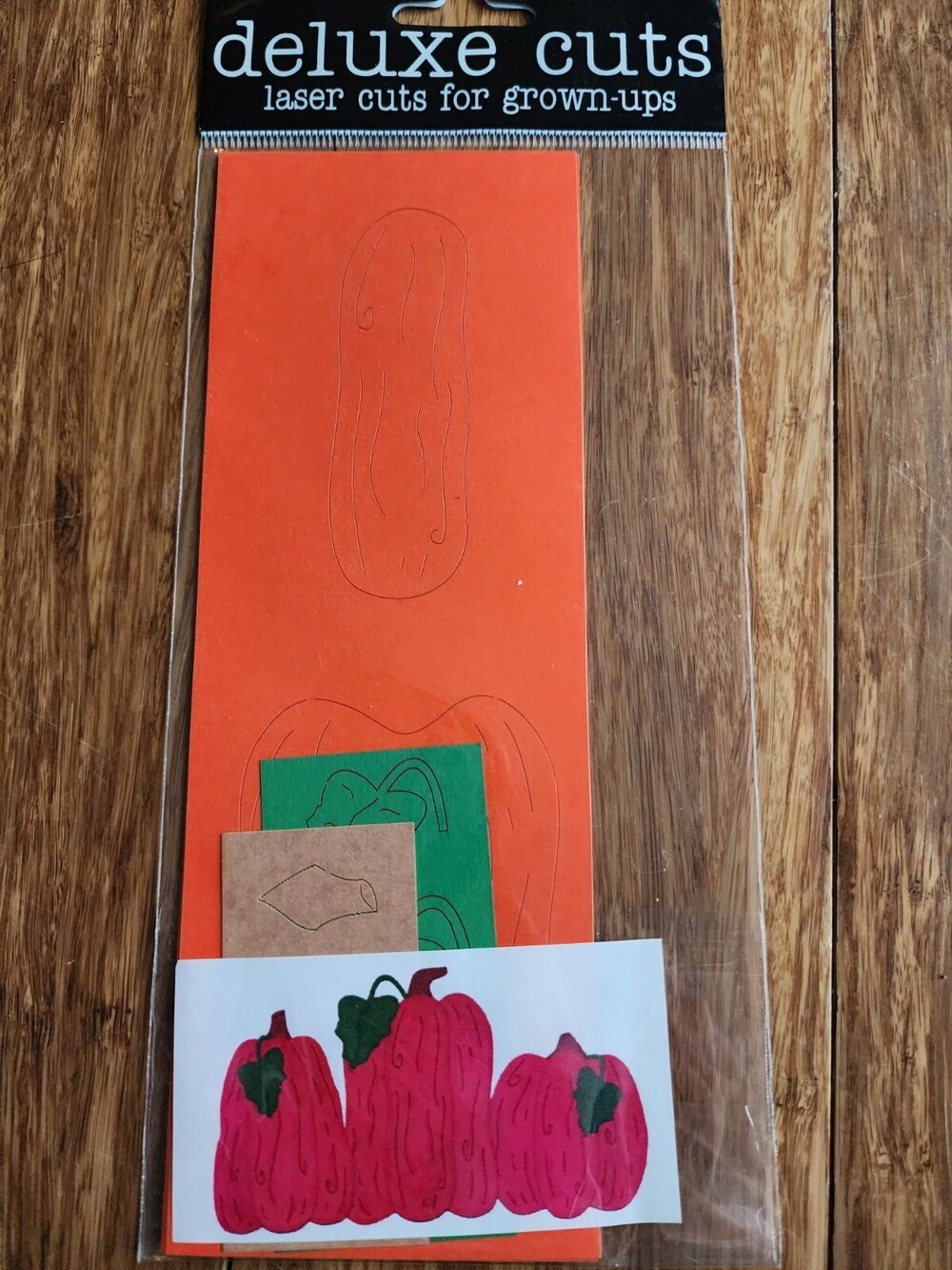 Pumpkins Hallowee Die Cut Laser Cut New - Deluxe Cuts Scrapbooking - Retired #17